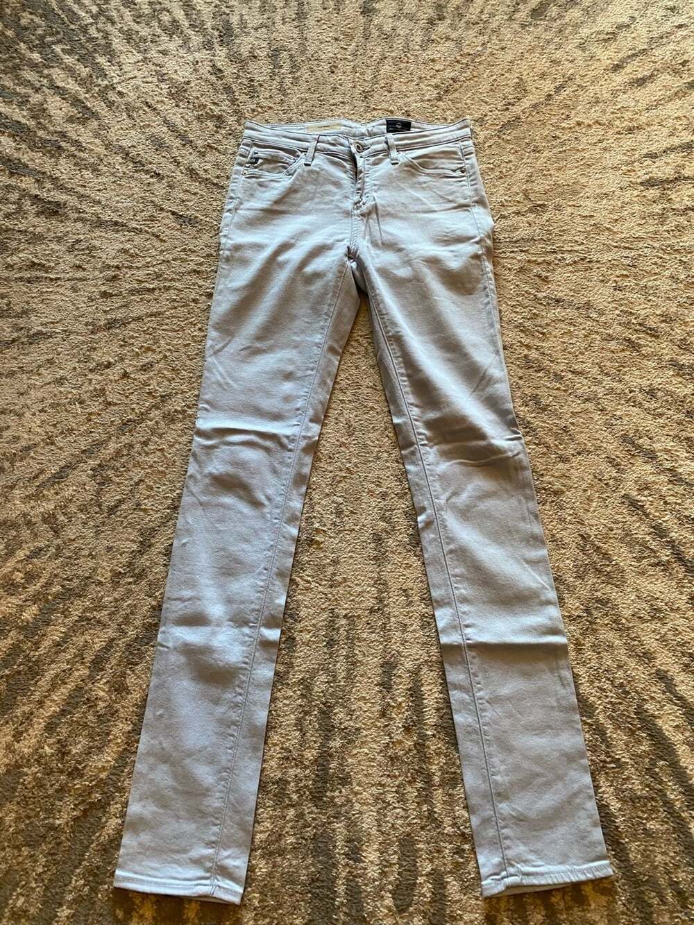 AG Adriano Goldschmied The Prima Skinny Jeans Light Blue Size 25R